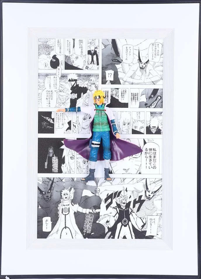 Minato Namikaze 3D 70x50 Wall Decorative Frame – Naruto-Inspired Home Ornament for True Shinobi Fans - Jaiman Toys