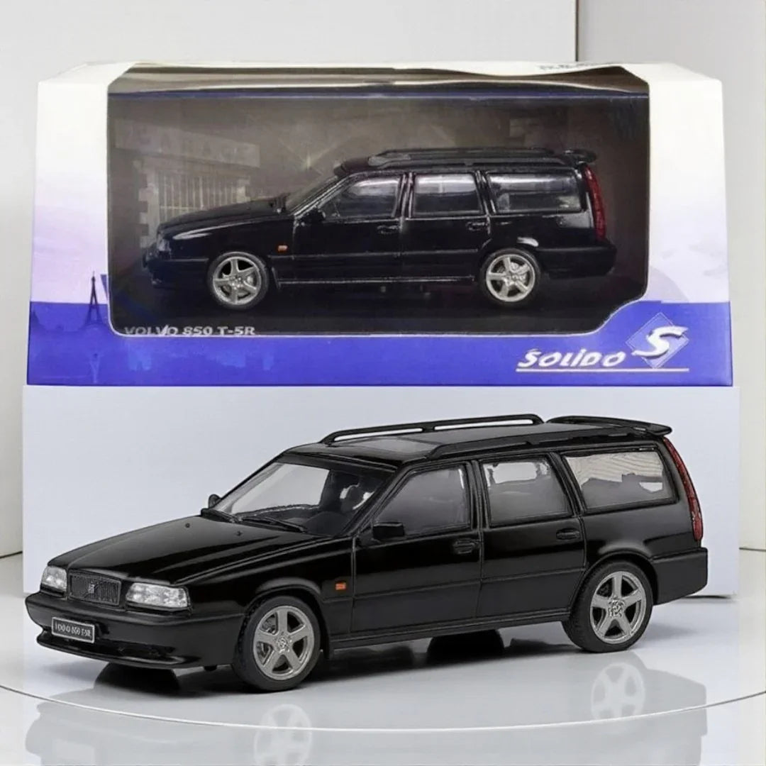 Solido 1:43 Volvo 850 T5-R Turbo Black Diecast Model Car