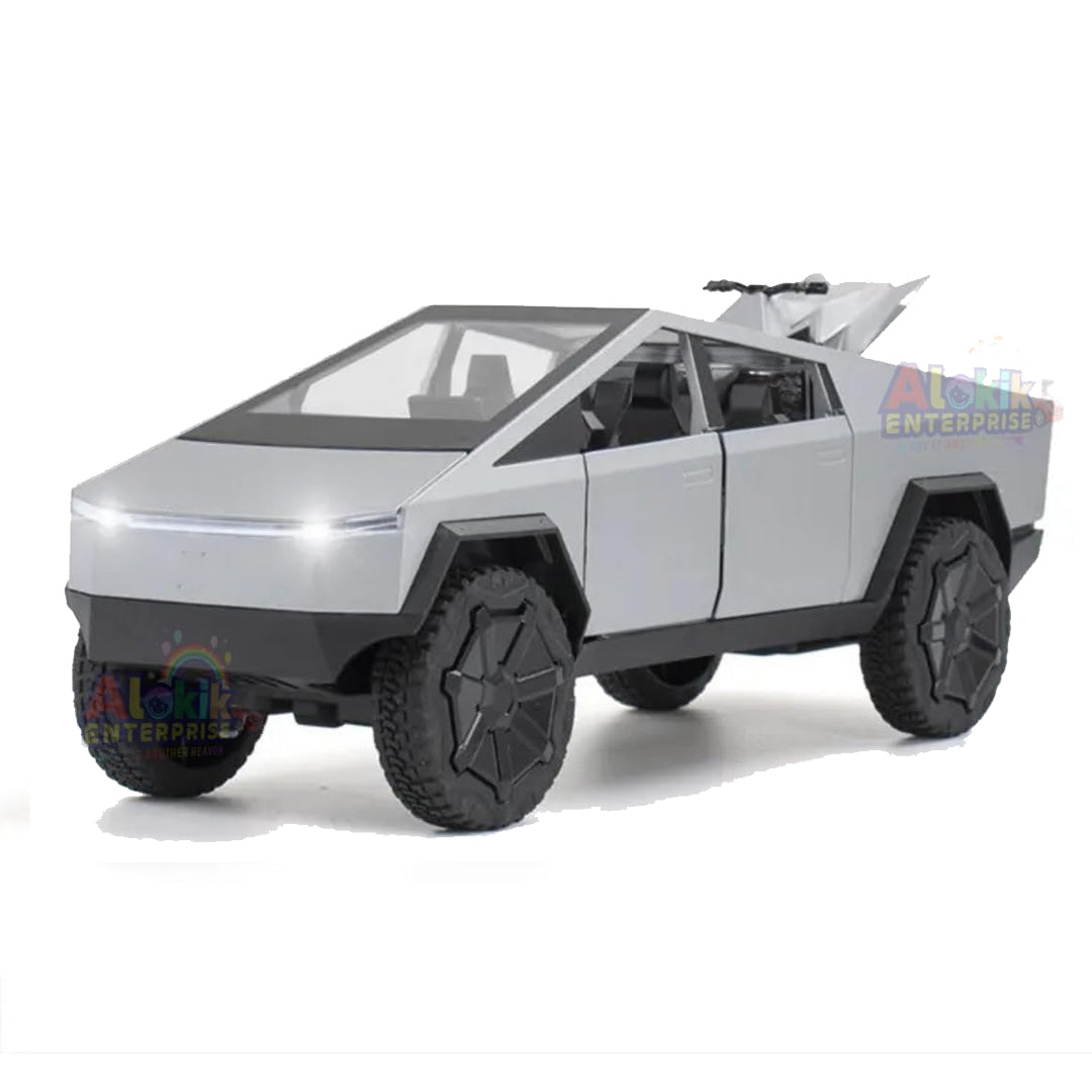 R/C Cybertruck Style Car 1:24 Full-Scale Alloy | 2.4G Remote Control Truck with 7.4V Battery