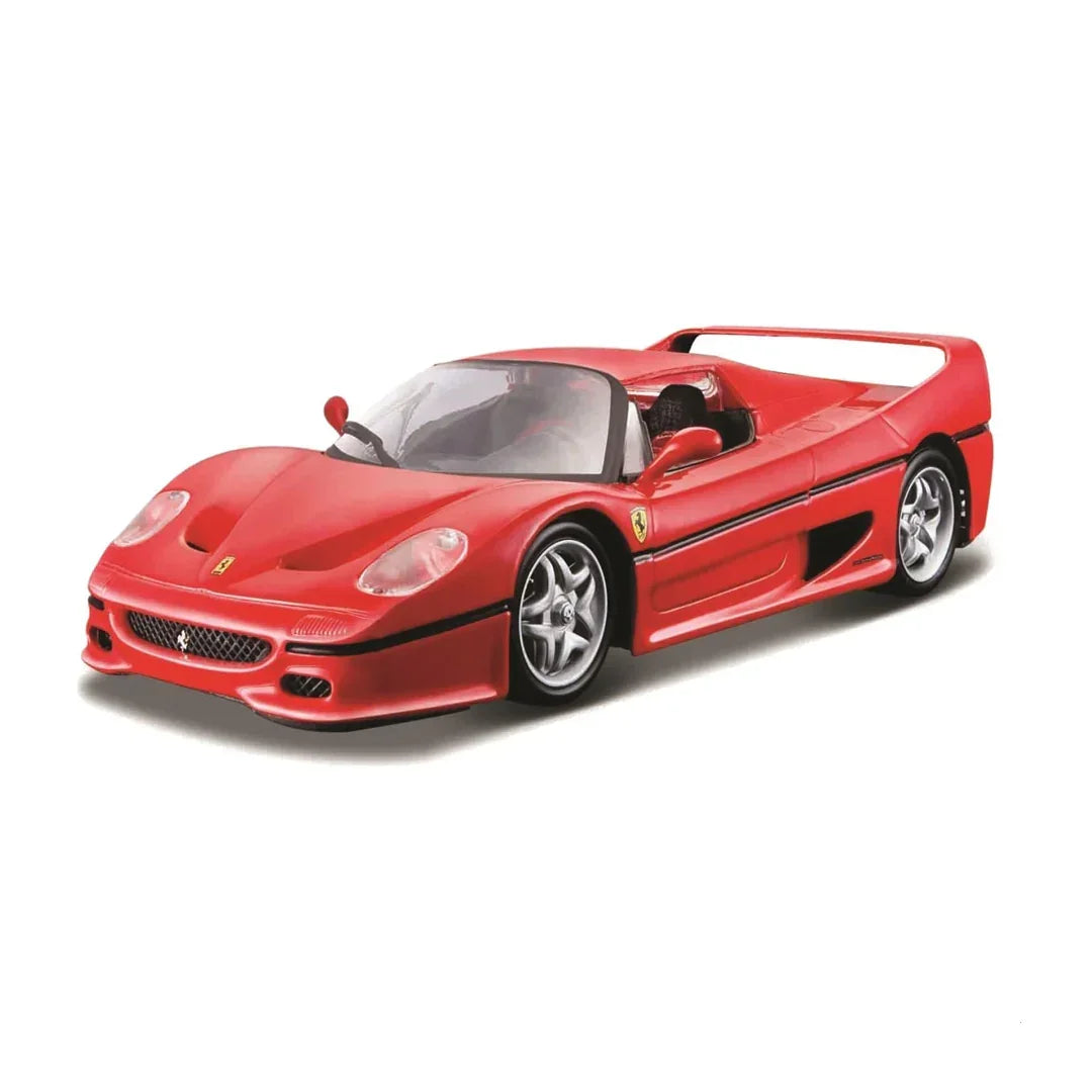 Bburago Ferrari F50 Red Die-Cast Model Car | 1:64 Scale | Official Ferrari Licensed