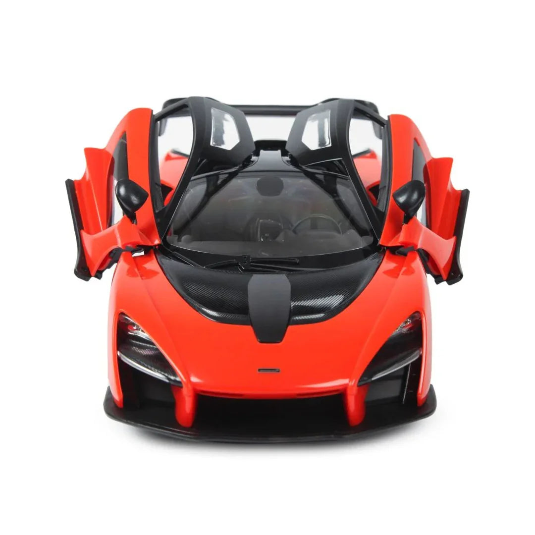 Rastar 1:14 McLaren Senna RC Car | Official Licensed Remote Control Hypercar (Model 96600) - Red