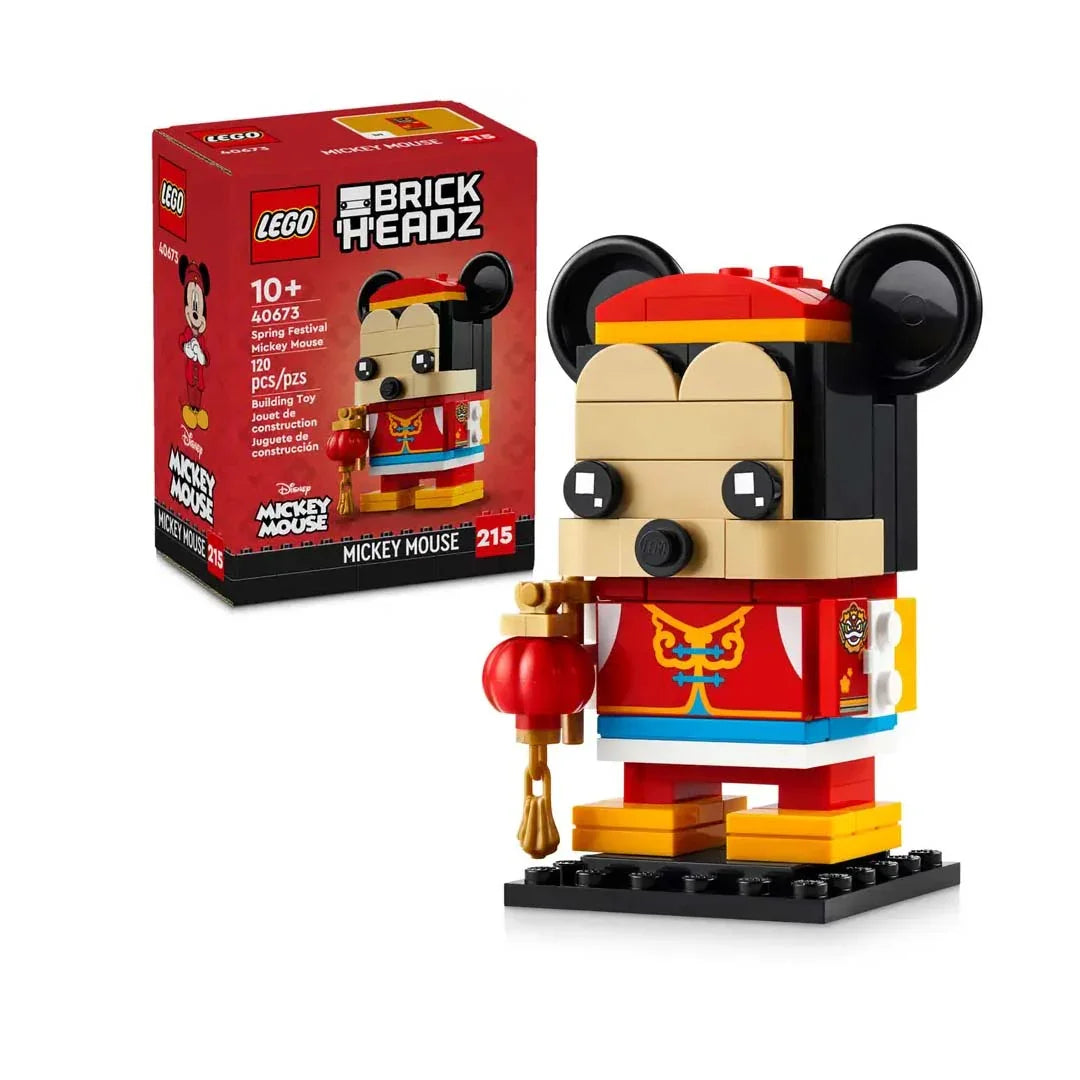 LEGO 40673 Spring Festival Mickey Mouse Celebrate Lunar New Year with Disney Magic! - Jaiman Toys