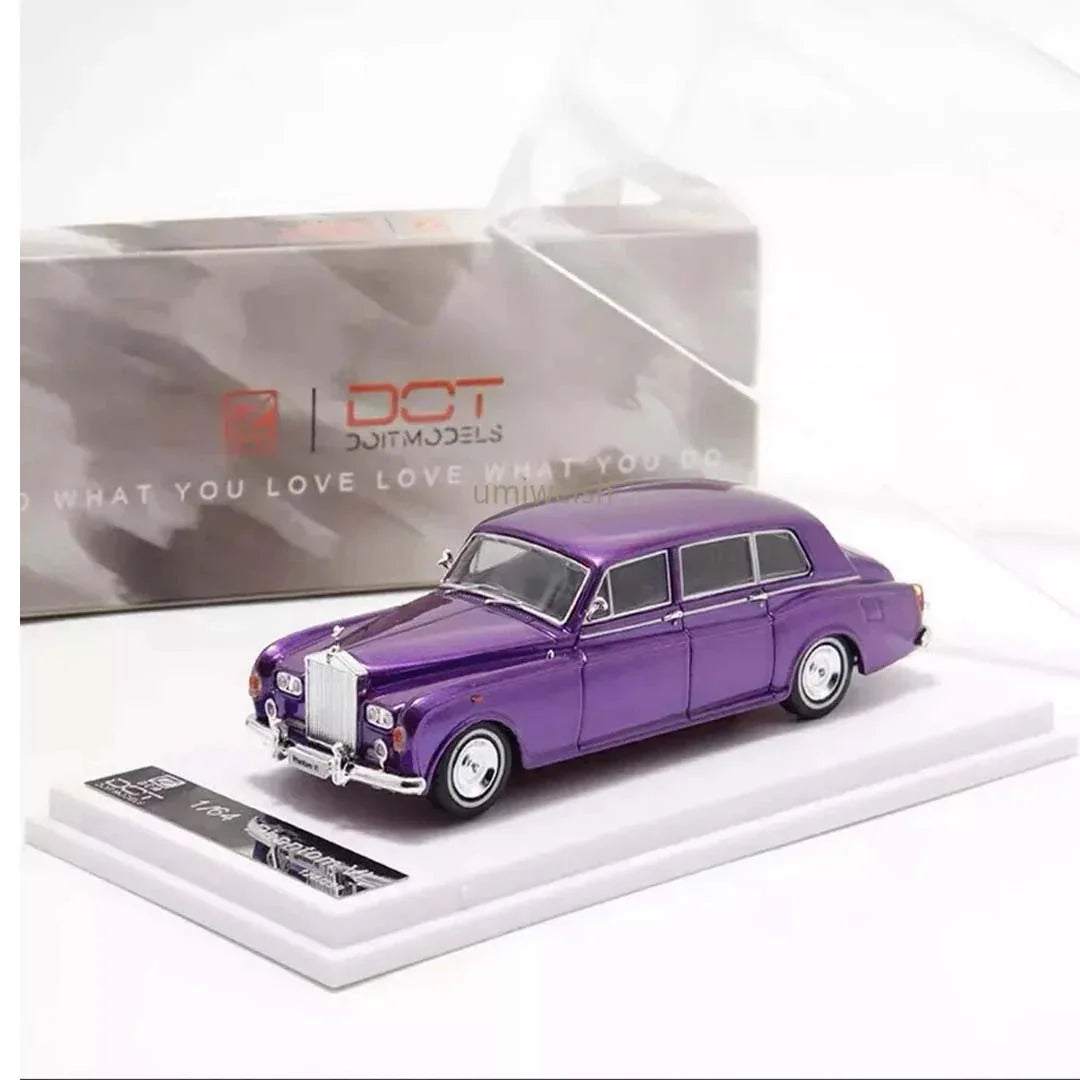 DOT x DCM 1/64 Scale Rolls-Royce Phantom VI Purple – Premium Diecast Car Model Collectible - Jaiman Toys