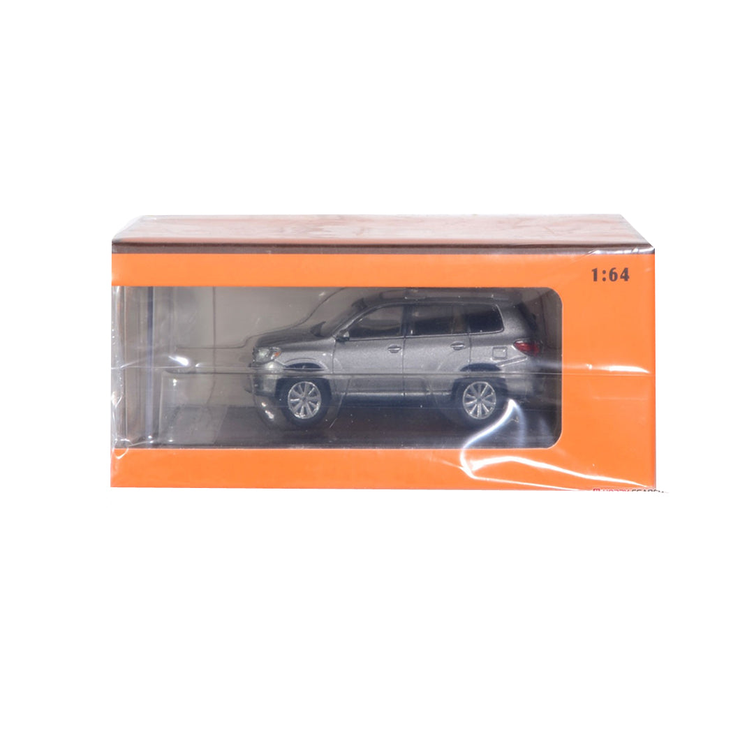 GCD 1:64 Toyota Highlander Diecast Model Car – Gray LHD | Premium Collectible SUV Miniature