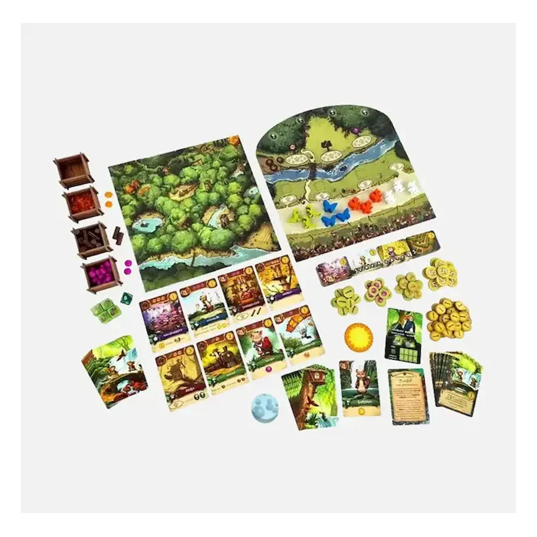 My Lil’ Everdell – Family-Friendly Board Game | Nature & Fantasy Adventure for Kids | 20–40 Min | Ages 4+ | 1–4 Players - Jaiman Toys