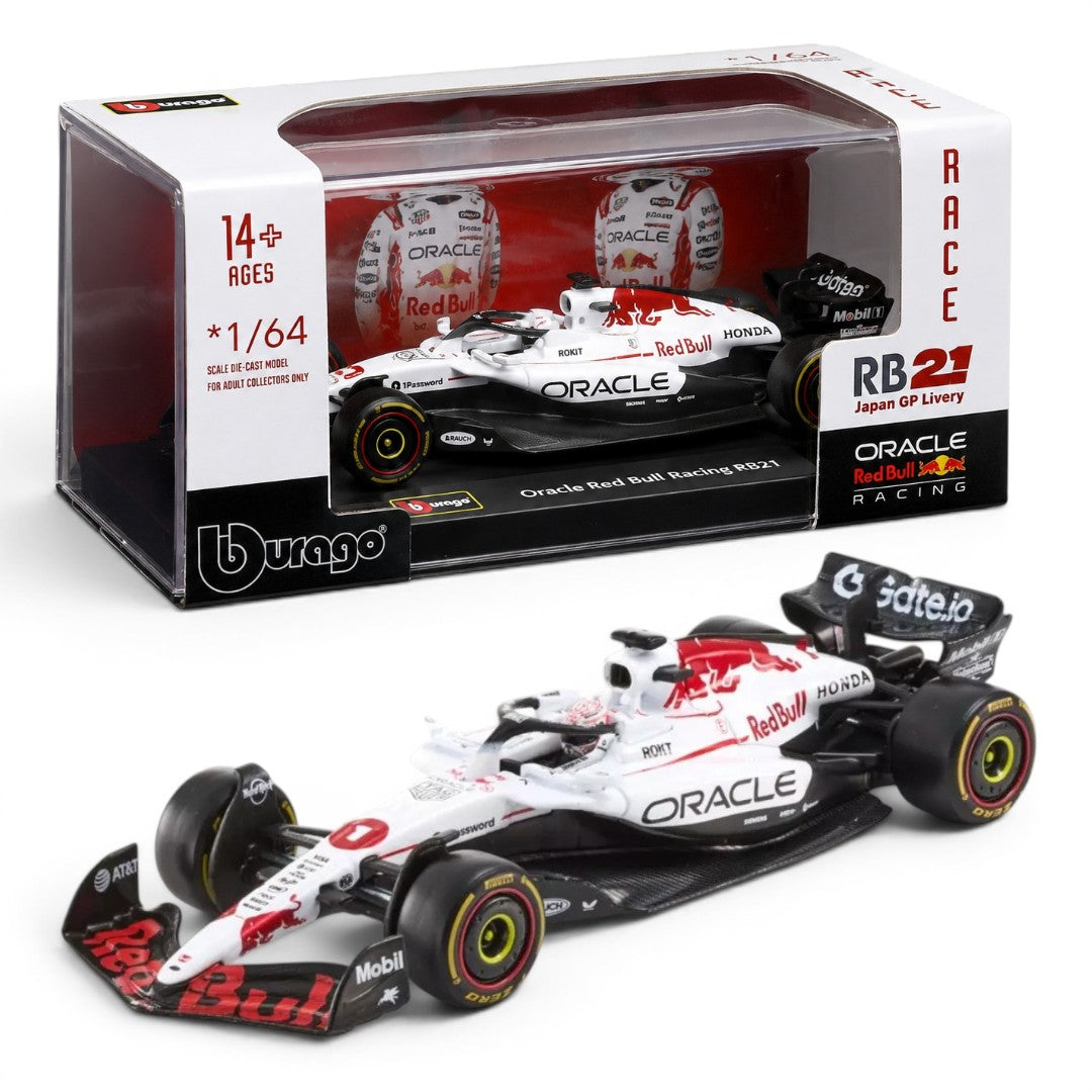 Bburago 1:64 Oracle Red Bull Racing RB21 Japan GP Livery Formula 1
