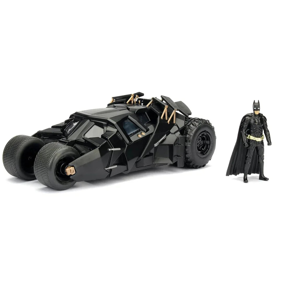Jada Batman The Dark Knight Batmobile 1:24 Die-Cast Model With Figure – Premium DC Collectible