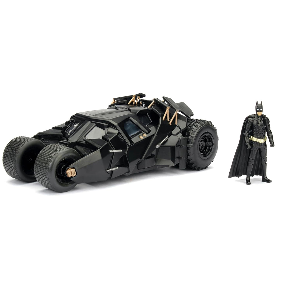Jada Batman The Dark Knight Batmobile 1:24 Die-Cast Model With Figure – Premium DC Collectible