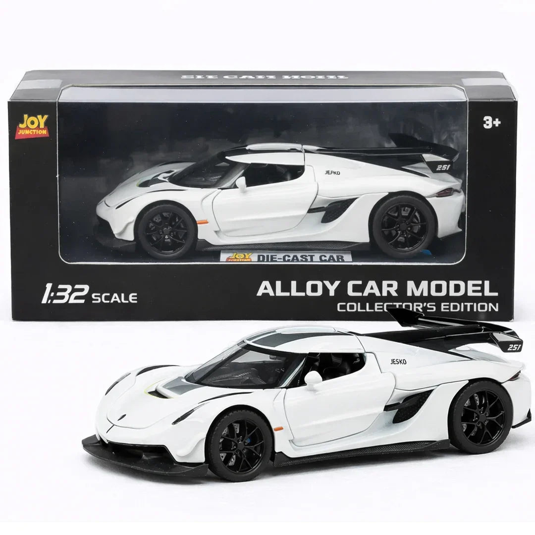 JOY JUNCTION 1:32 Diecast Supercar Toy Car with Opening Doors