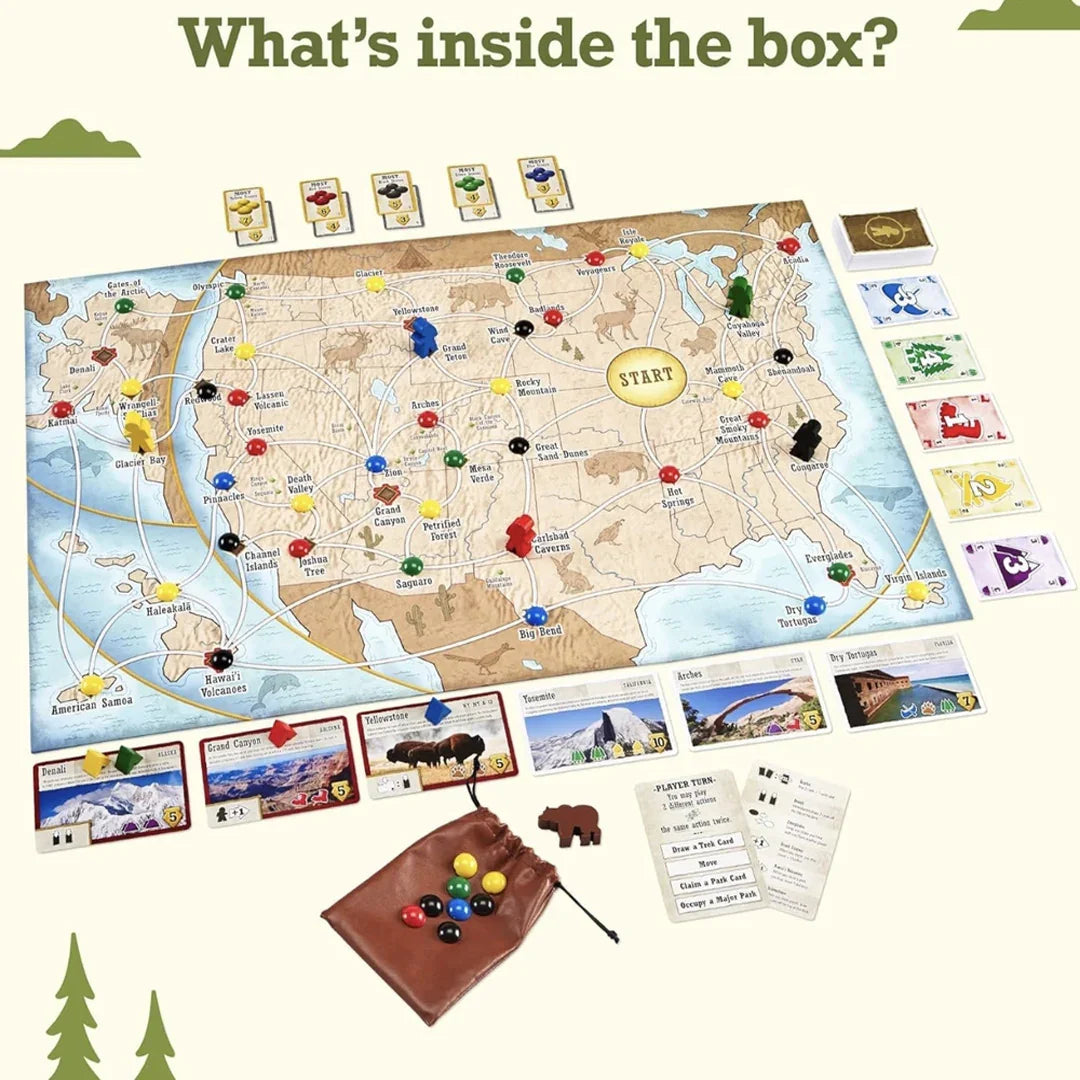 Trekking: The National Parks Board Game – Family Adventure - Jaiman Toys