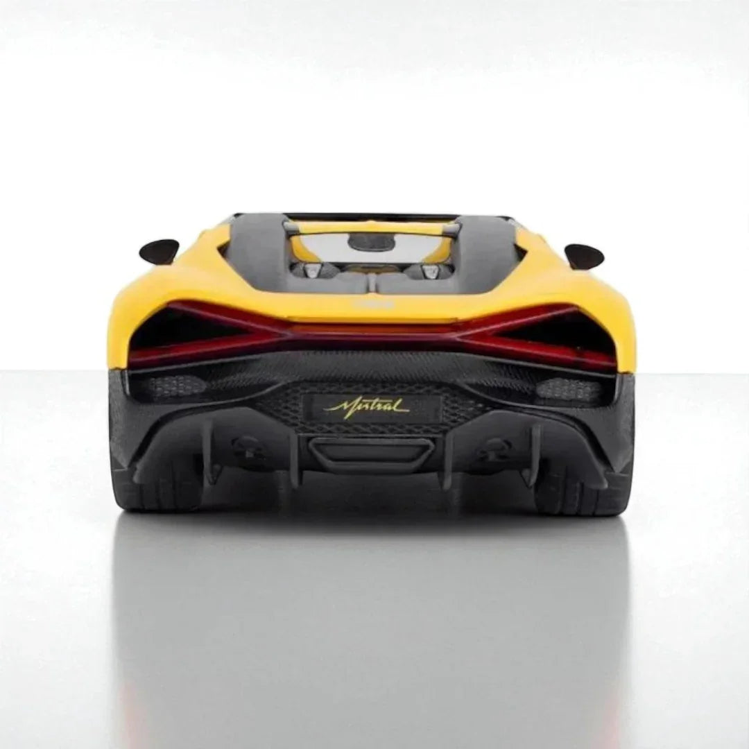 Joy Junction 1:24 Bugatti Mistral Yellow Scale – Premium Diecast Model Car - Jaiman Toys