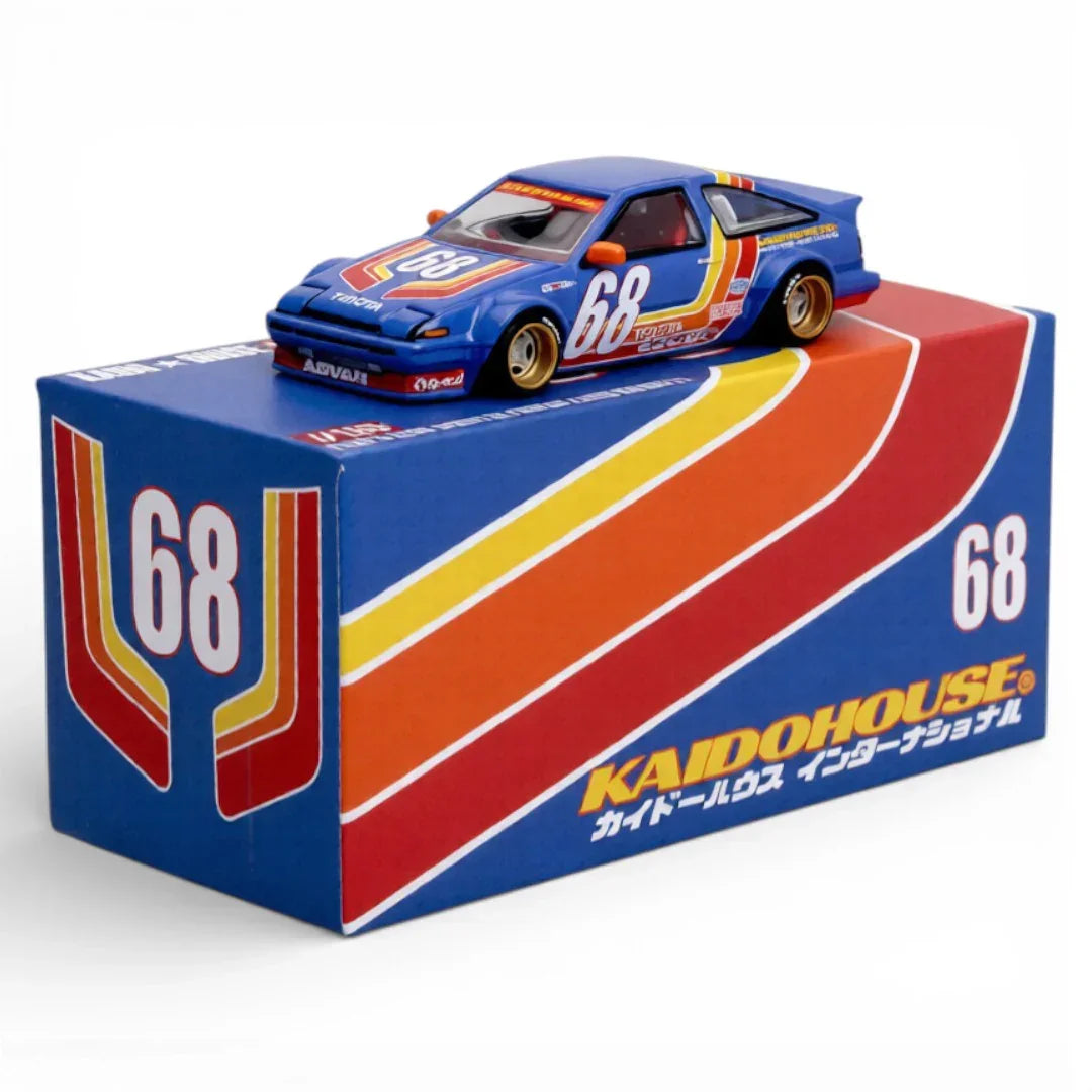 Kaido House x Mini GT 1:64 Toyota AE86 Sprinter Trueno Kaido