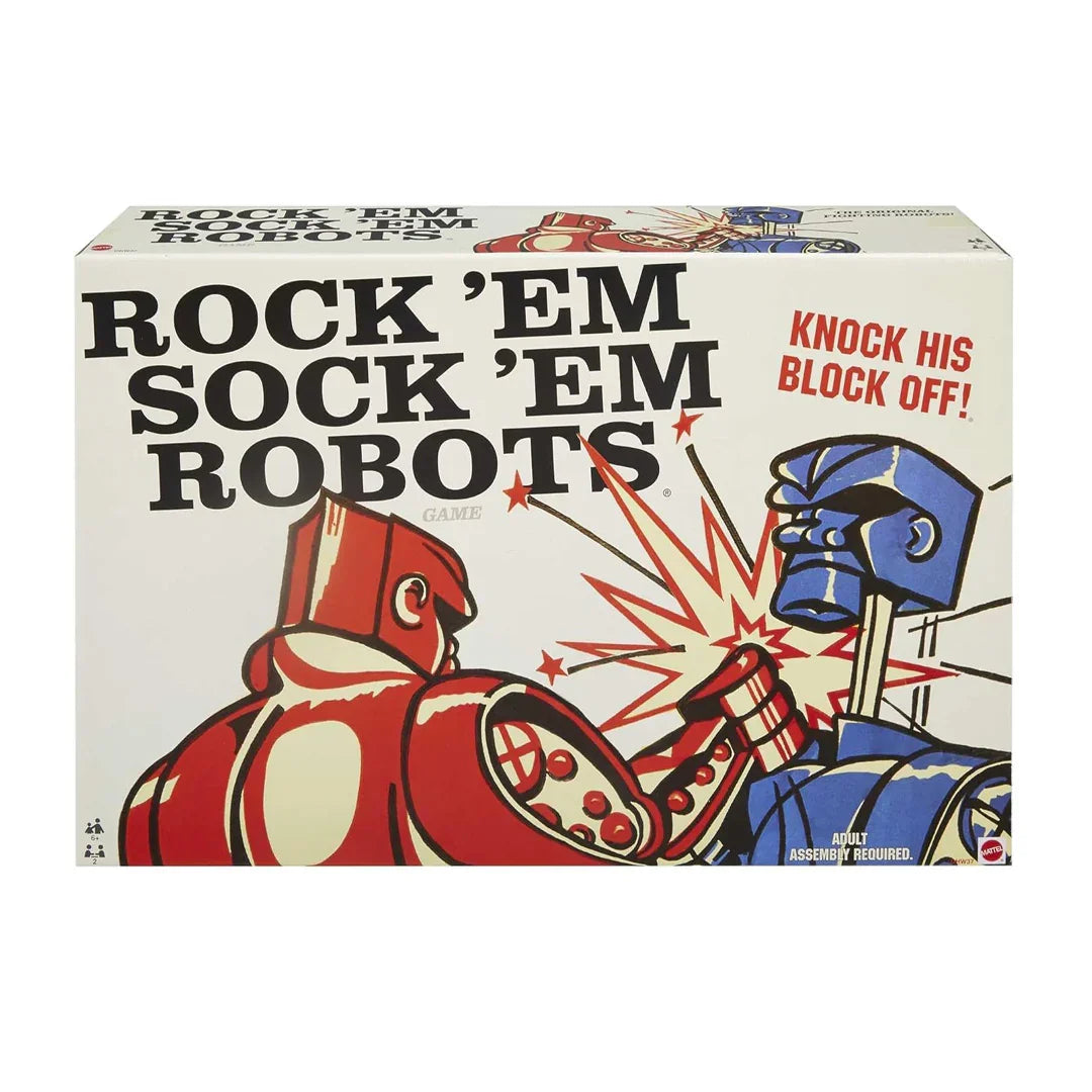 Retro Rockem Sockem Robots – Classic 2-Player Boxing Game