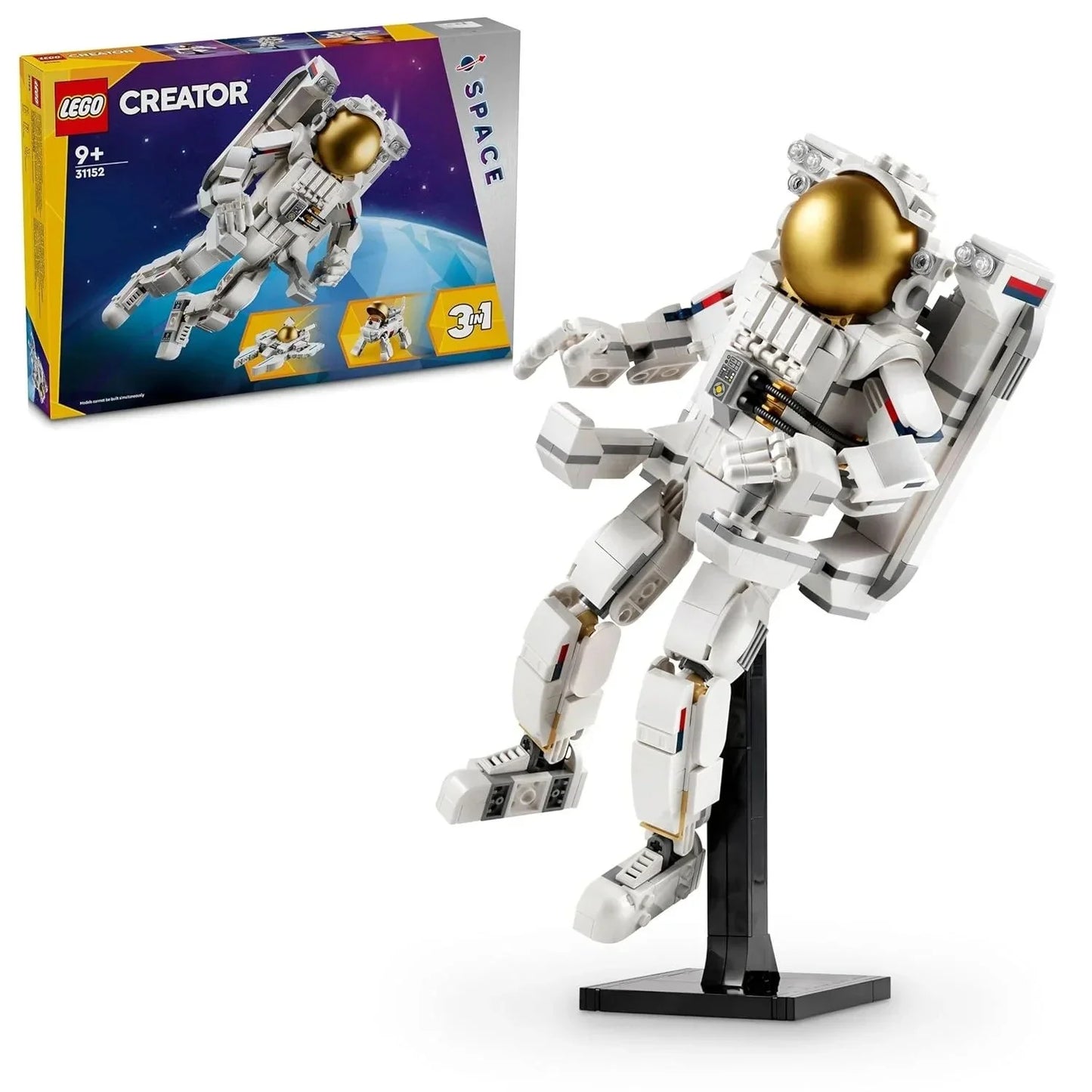 LEGO 31152 Creator Space Astronaut 3in1 Toy Set (647 Pieces) - Jaiman Toys