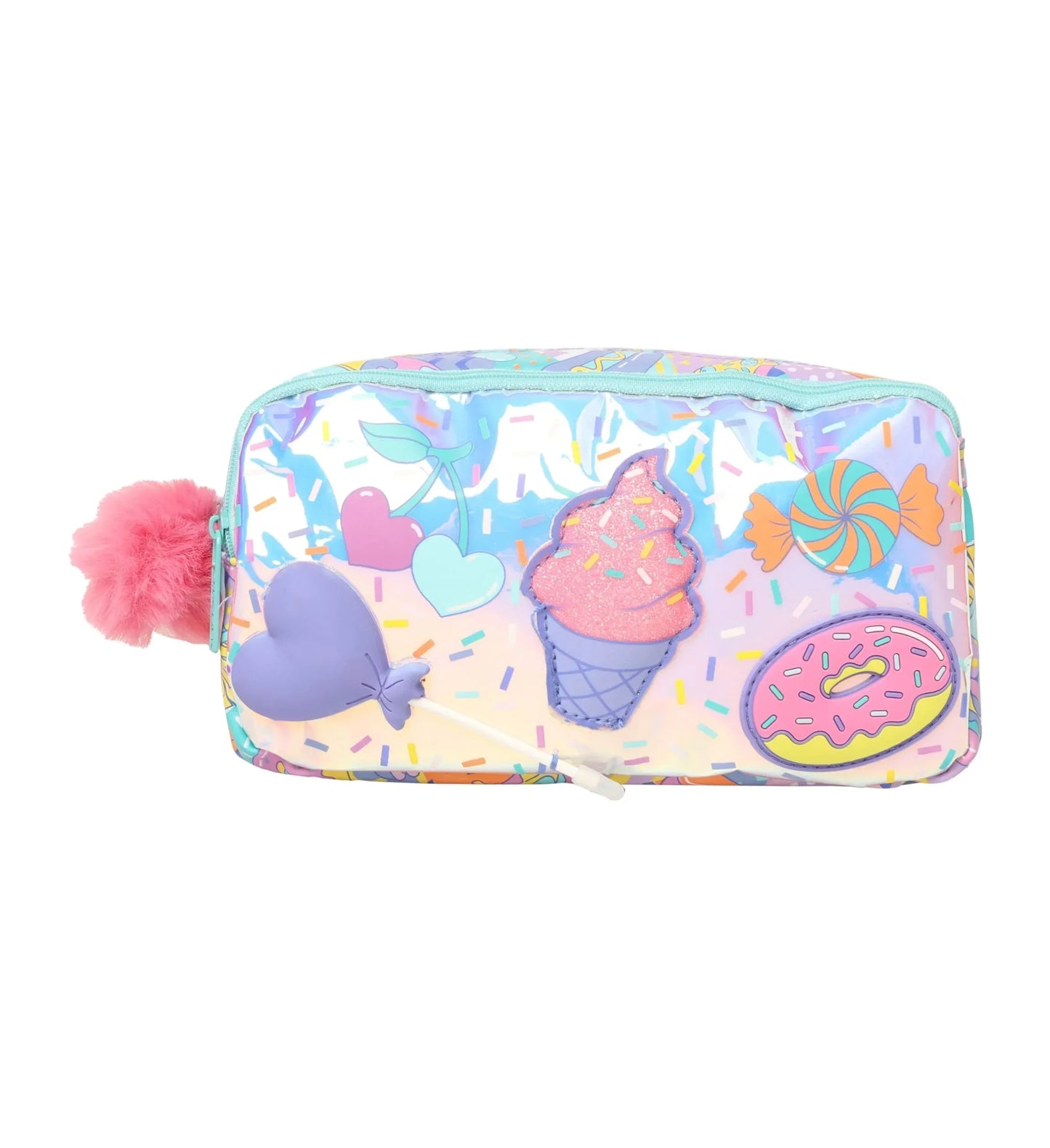 Smiggle Ice-Cream Pencil Case Pouch For Kids- Multicolor - Jaiman Toys
