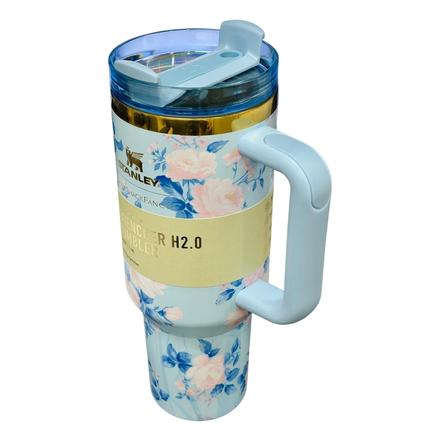 STANLEY LoveShack Fancy The Quencher H2.0 FlowState™ Tumbler | 1.18L with Straw for Water (40 oz) - Jaiman Toys