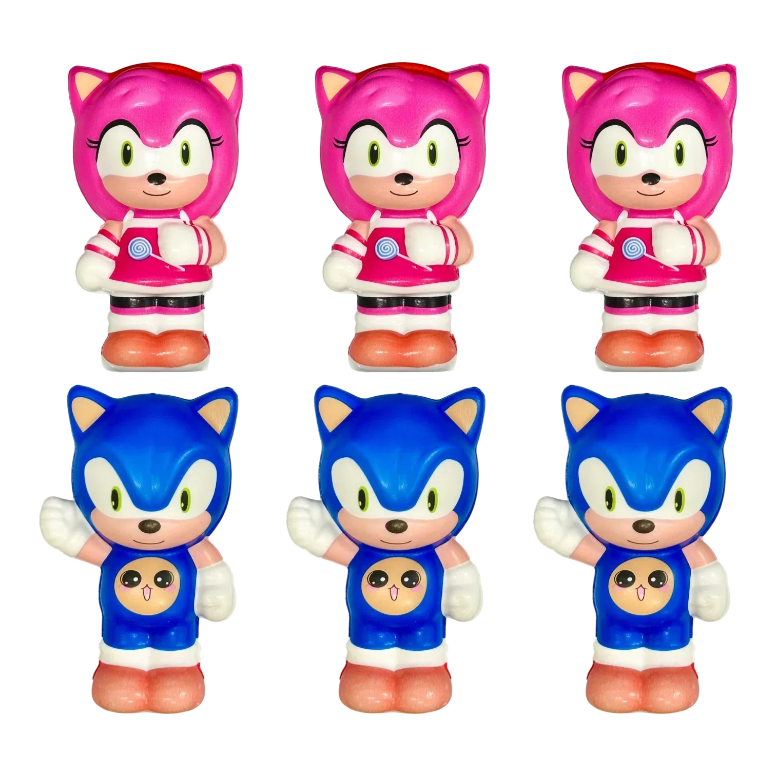 Sonic The Hedgehog Squishy Serie 1 – Scegli I Personaggi Che Vuoi! Morbidi E Collezionabili