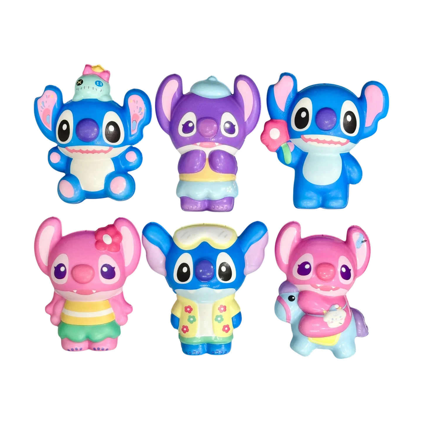 Scented Stitch Foam Squishy 6 Pieces - Jaiman Toys