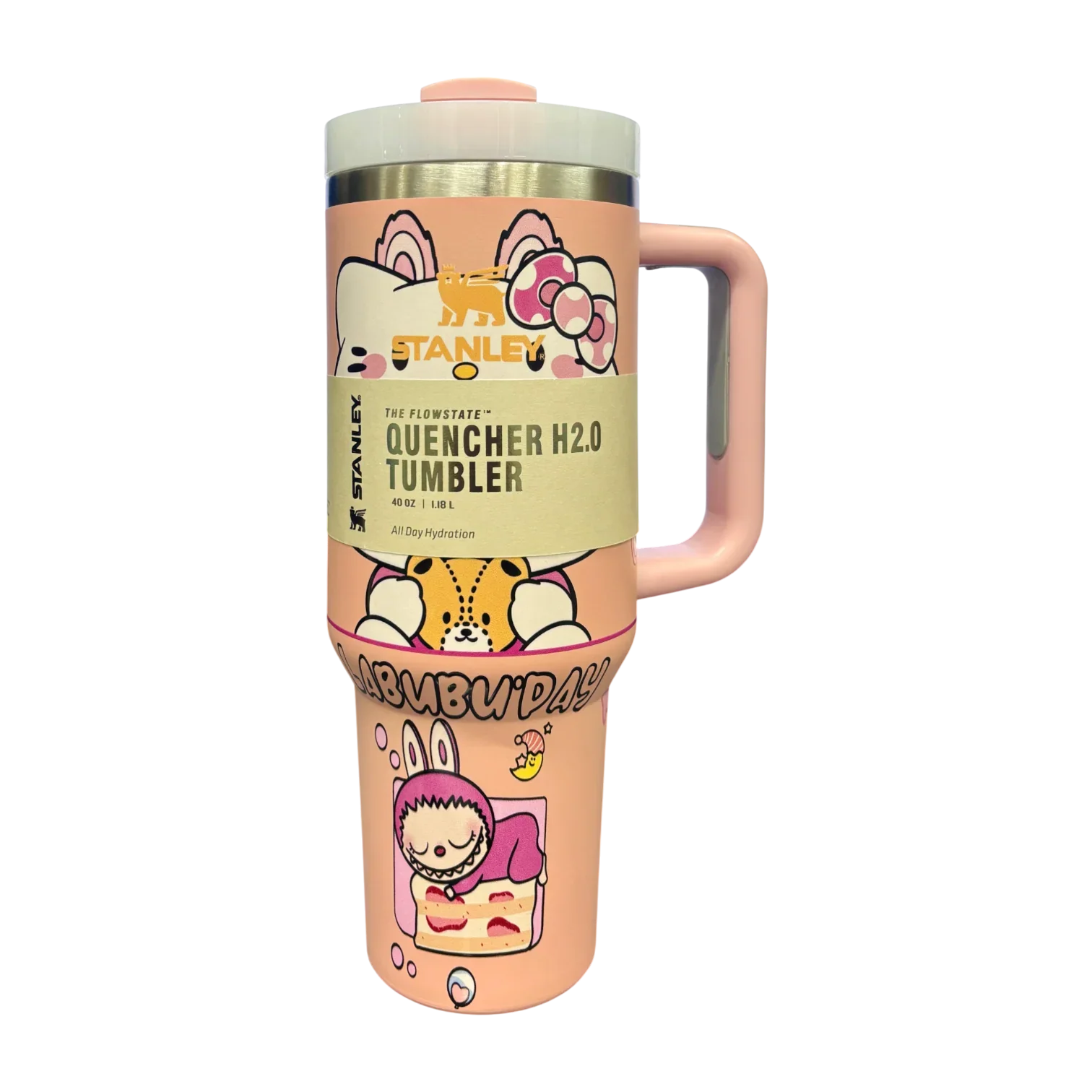 Stanley X Labubu The Quencher H2.0 FlowState™ Tumbler | 1.18L with Stanley X Labubu The Quencher H2.0 FlowState™ Tumbler | 1.18L with