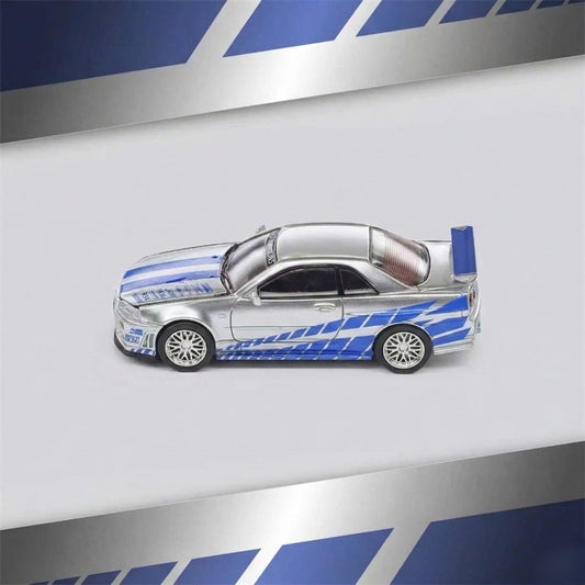 Demon King DKA-054 Nissan Skyline GT-R R34 – 1:64 Premium JDM Die-Cast Model