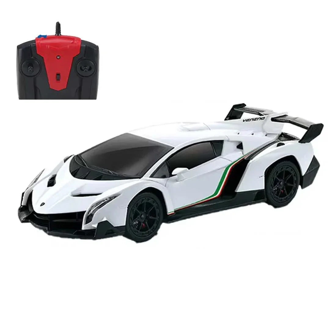 Guokai 1:14 Scale Lamborghini Veneno Remote Control Car – Officially Licensed RC Supercar with 2.4GHz Control, Functional LED Lights & High-Speed Performance for Kids & Hobbyists - Jaiman Toys