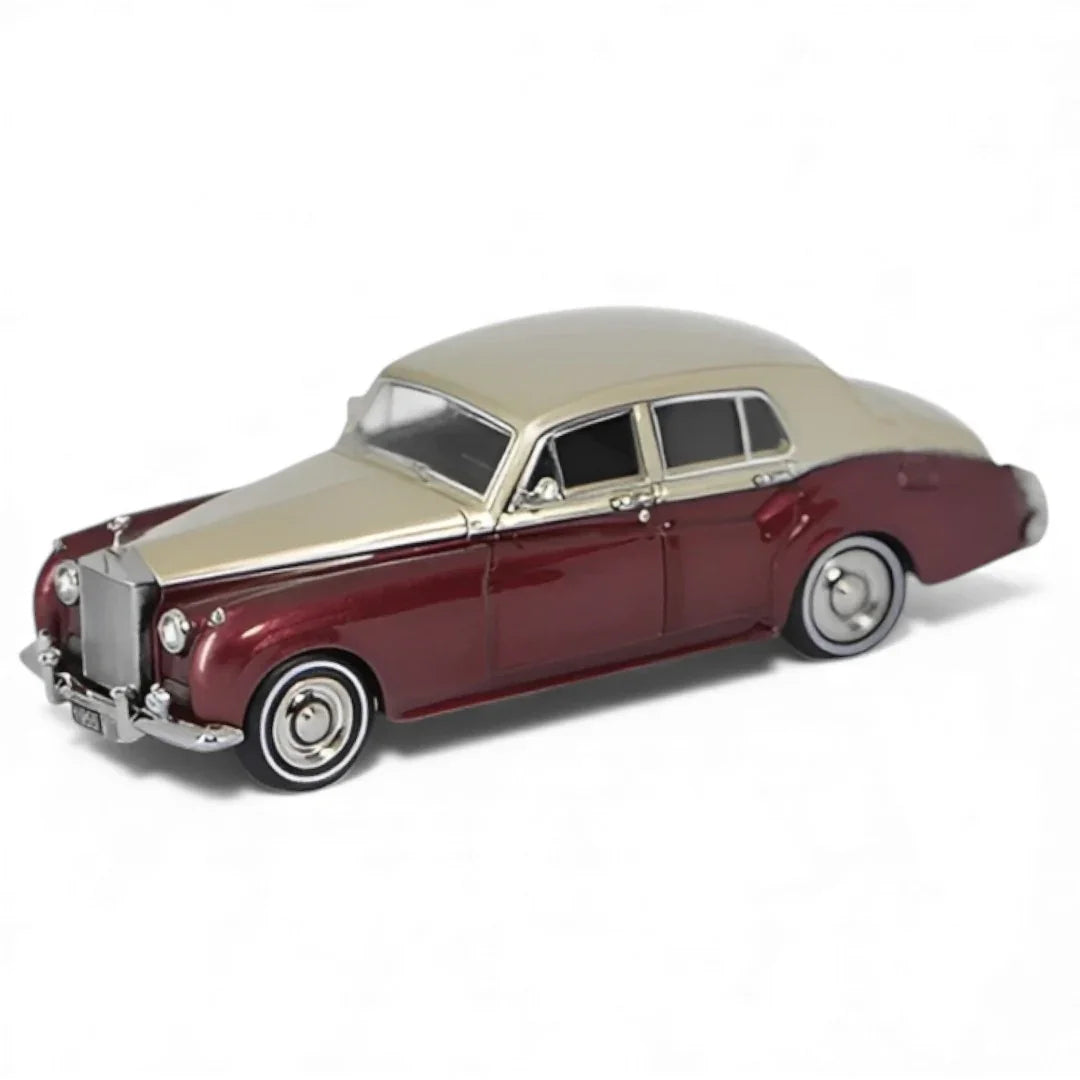 GFCC 1:64 Scale 1955 Rolls-Royce Silver Cloud, Red and Gold Diecast Car Model