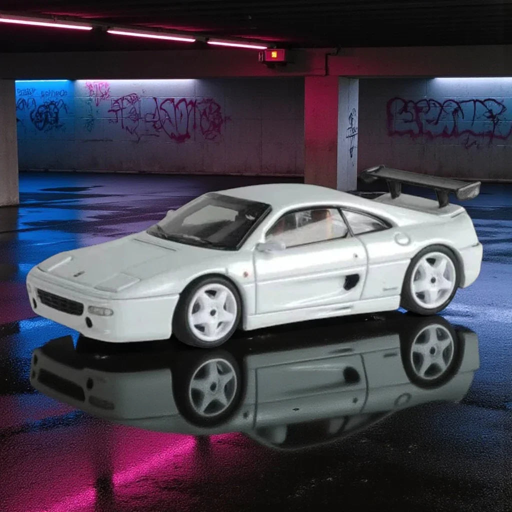 Classic Lover F355 White 1:64 Scale Diecast Car Model – Collector’s Edition