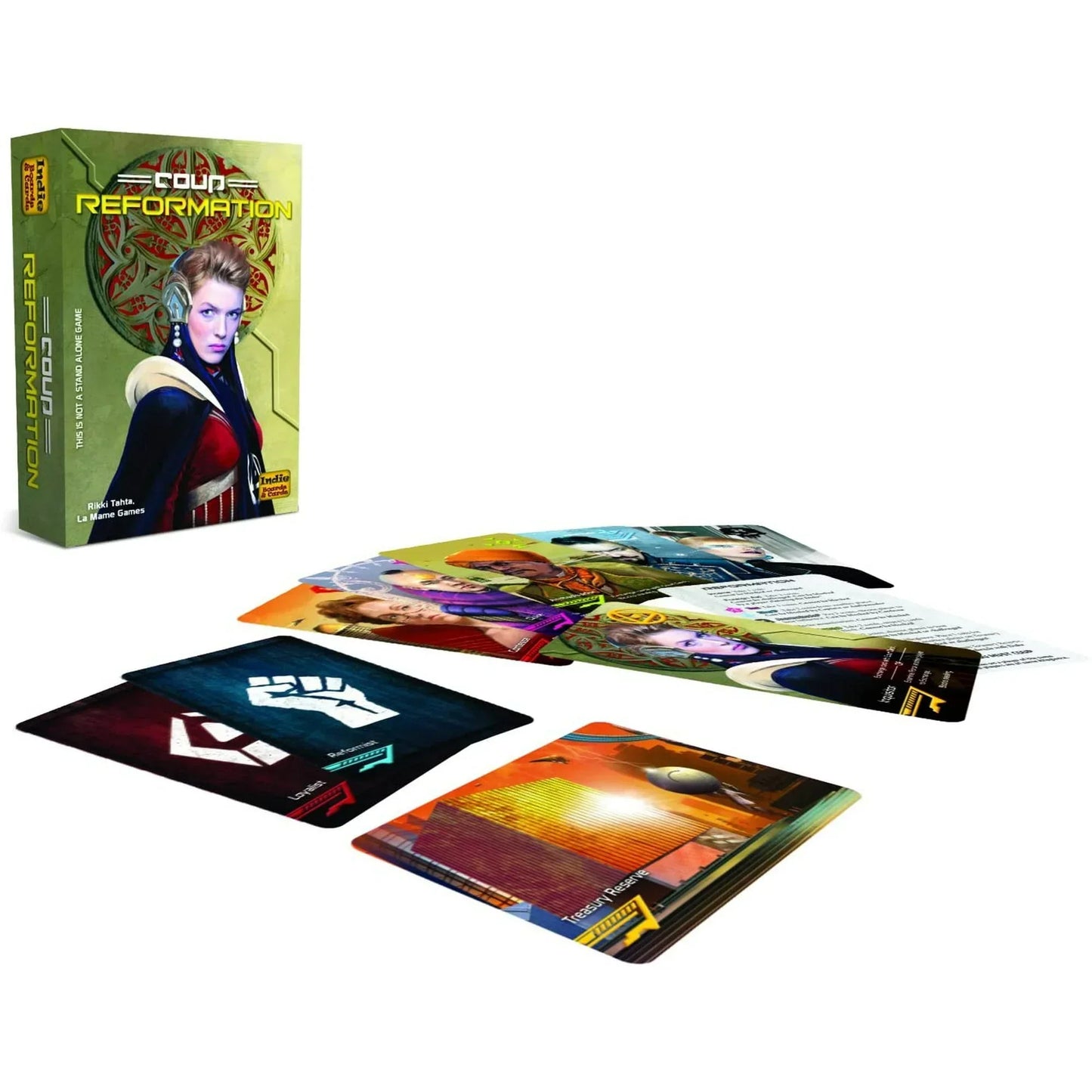 Coup Reformation Indie Board Game - Jaiman Toys