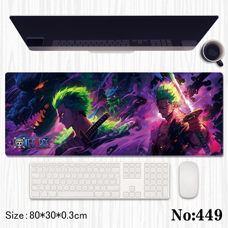 One Piece Printed Mouse Pad, Desk Mat Rubber Base for Desktop , Laptop , Keyboard , Mouse - Jaiman Toys
