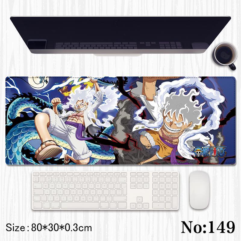 One Piece Printed Mouse Pad, Desk Mat Rubber Base for Desktop , Laptop , Keyboard , Mouse - Jaiman Toys