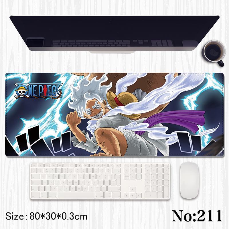 One Piece Printed Mouse Pad, Desk Mat Rubber Base for Desktop , Laptop , Keyboard , Mouse - Jaiman Toys