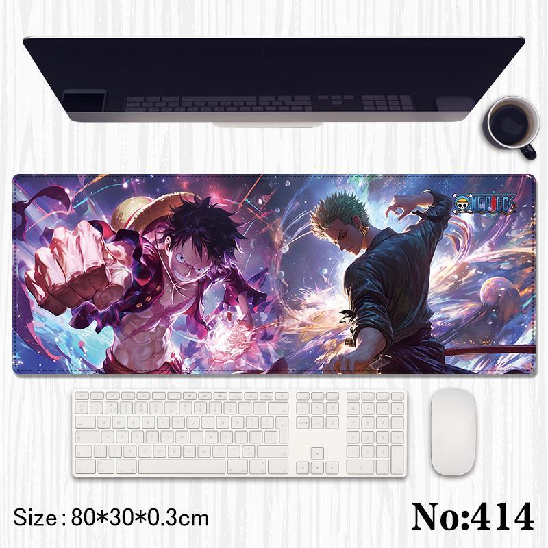 One Piece Printed Mouse Pad, Desk Mat Rubber Base for Desktop , Laptop , Keyboard , Mouse - Jaiman Toys