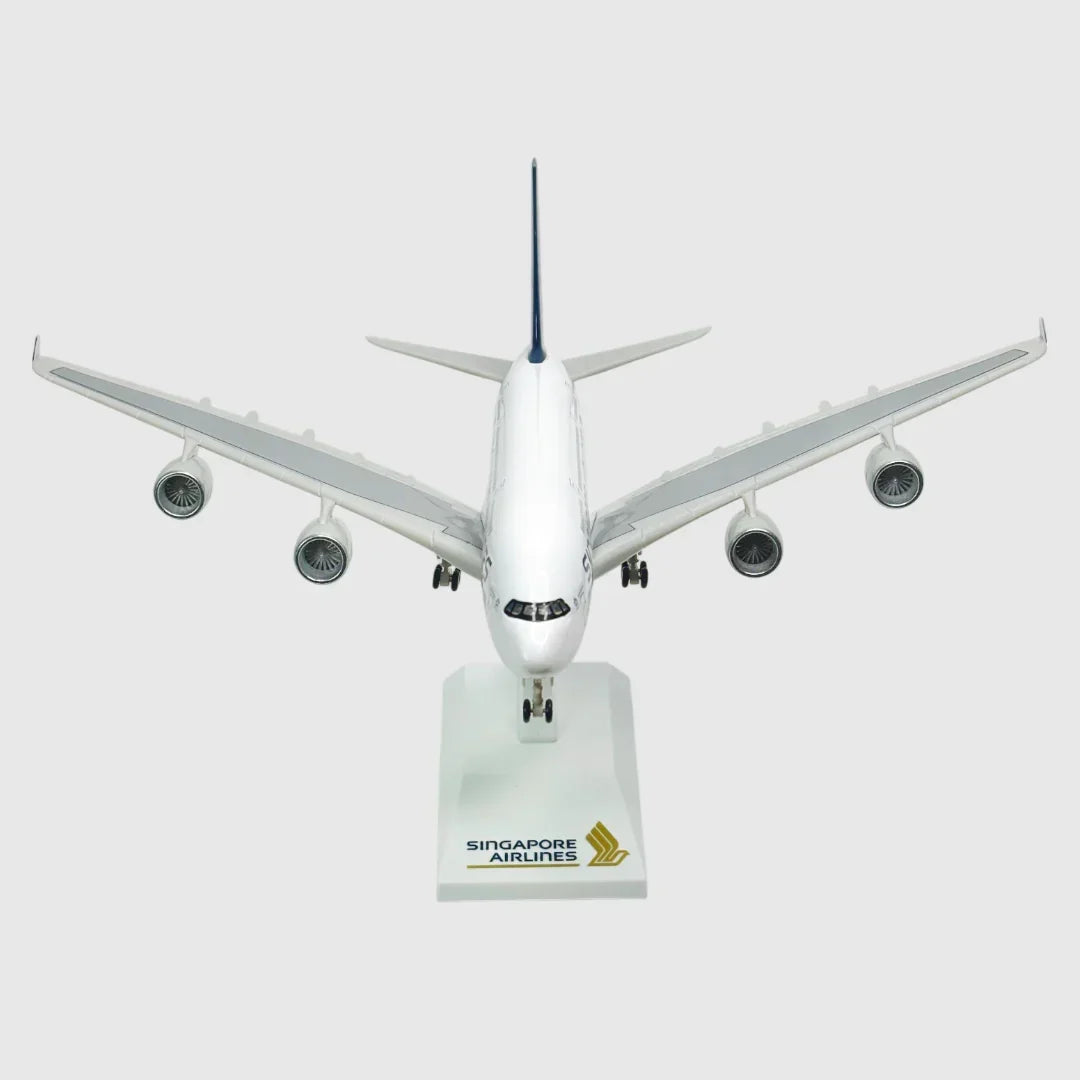 Diecast Collectible 1:250 Scale Model Airplane – Singapore Airways A380 - Jaiman Toys