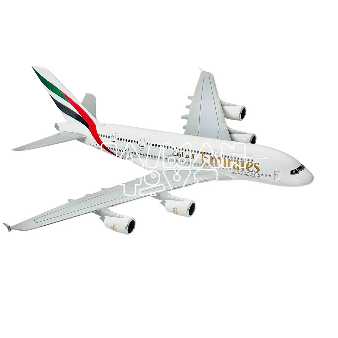 Diecast Aeroplane Display Display Model Airplane: Emirates Airlines A380 (46 Cm) - Jaiman Toys