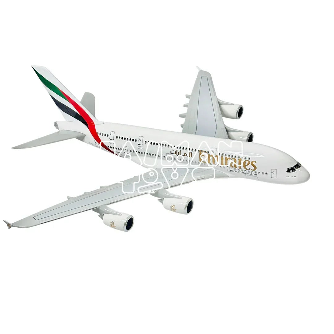 Diecast Aeroplane Display Display Model Airplane: Emirates Airlines A380 (46 Cm) - Jaiman Toys