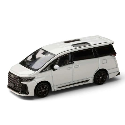 Hobby Japan 1:64 Toyota Vellfire Z Premier Hybrid (H40W) Die-Cast Model – Platinum White Pearl Mica | HJ642077CW