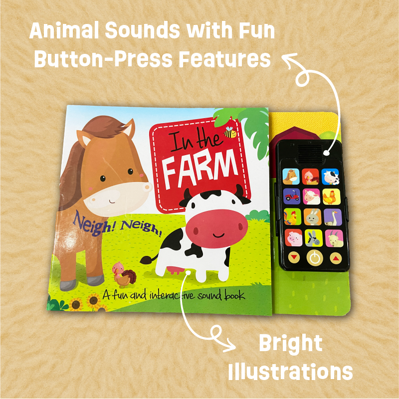 LiLLBUD Farm Animals Sound Book