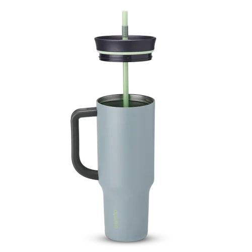 Owala FreeSip 40oz (1.18L) Insulated Tumbler with Handle & Straw | Stainless Steel Travel Mug