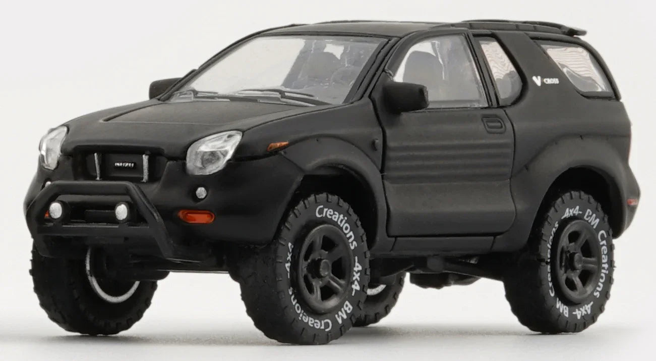 BMC 1/64 Isuzu 1997 -2001 Vehicross - Matte Blk (RHD) - Jaiman Toys