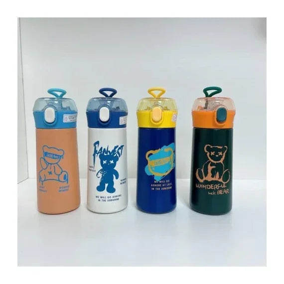 You Cup : Stainless Steel Water Bottle For Kids 380 ML (Green) - Jaiman Toys