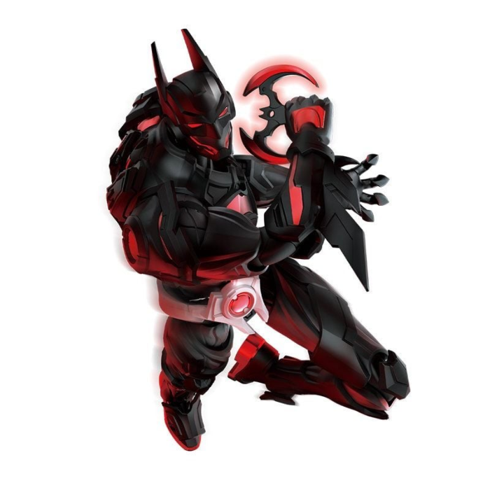 Blokees Champion Class Batman Beyond Building Kit | 123-Piece DC Collectible Model Set | 1:12 Scale Action Figure