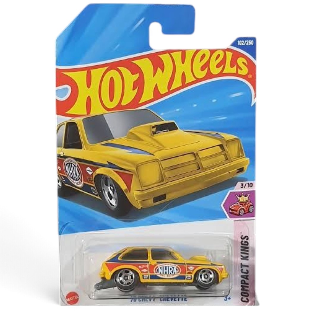 Hot Wheels 1:64 Scale 5-Car Die-Cast Set | ’76 Chevy Chevette, Crescendo Green, Bullet Proof, Ford F-150 Raptor & DMC DeLorean