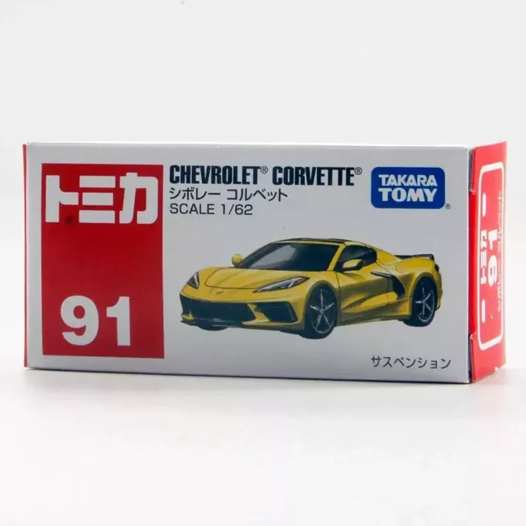 Takara Tomy Tomica No 91 Chevrolet Corvette - Jaiman Toys