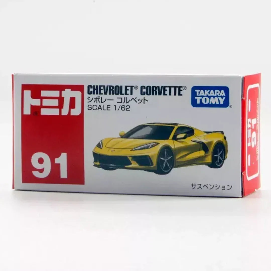 Takara Tomy Tomica No 91 Chevrolet Corvette - Jaiman Toys