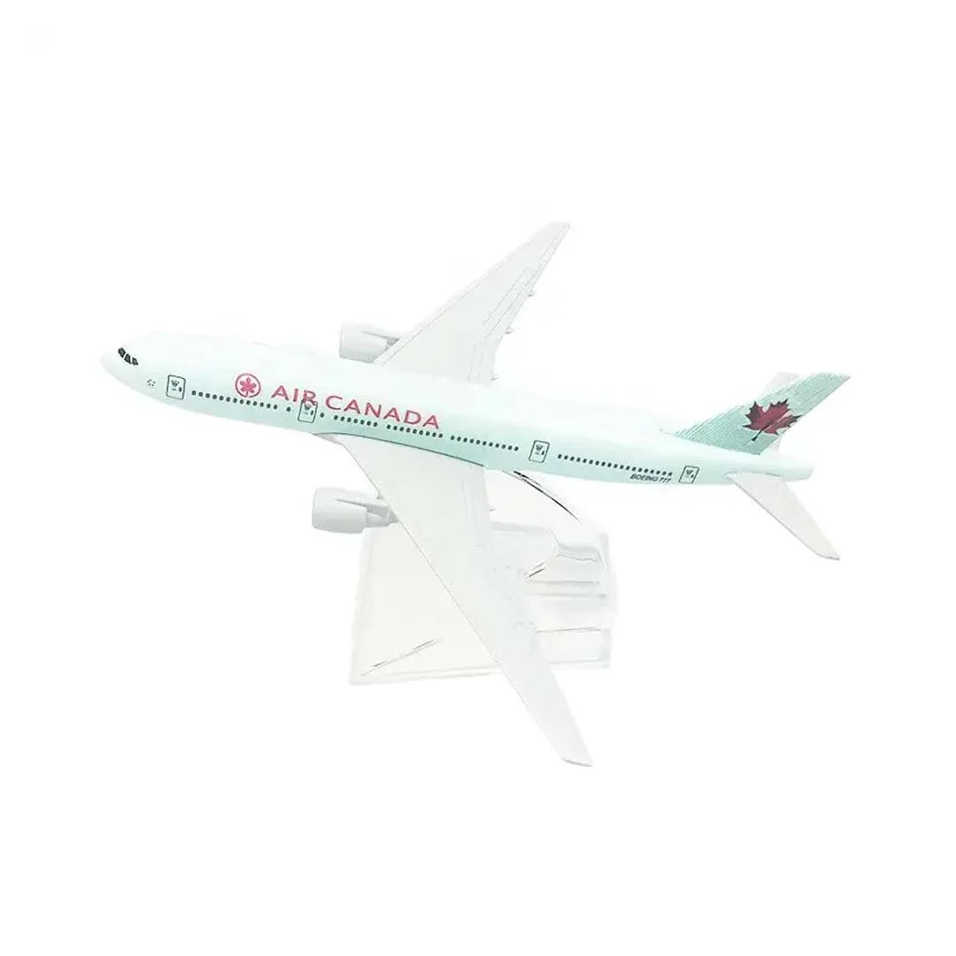 Collectible 1:400 Scale Aircraft Model Airplane – Air Canada B777 (16 cm) - Jaiman Toys