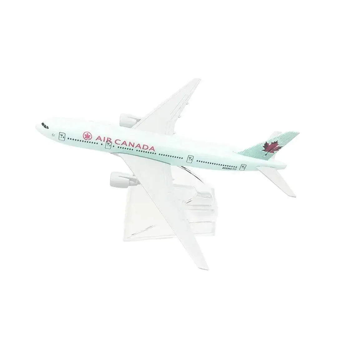 Collectible 1:400 Scale Aircraft Model Airplane – Air Canada B777 (16 cm) - Jaiman Toys