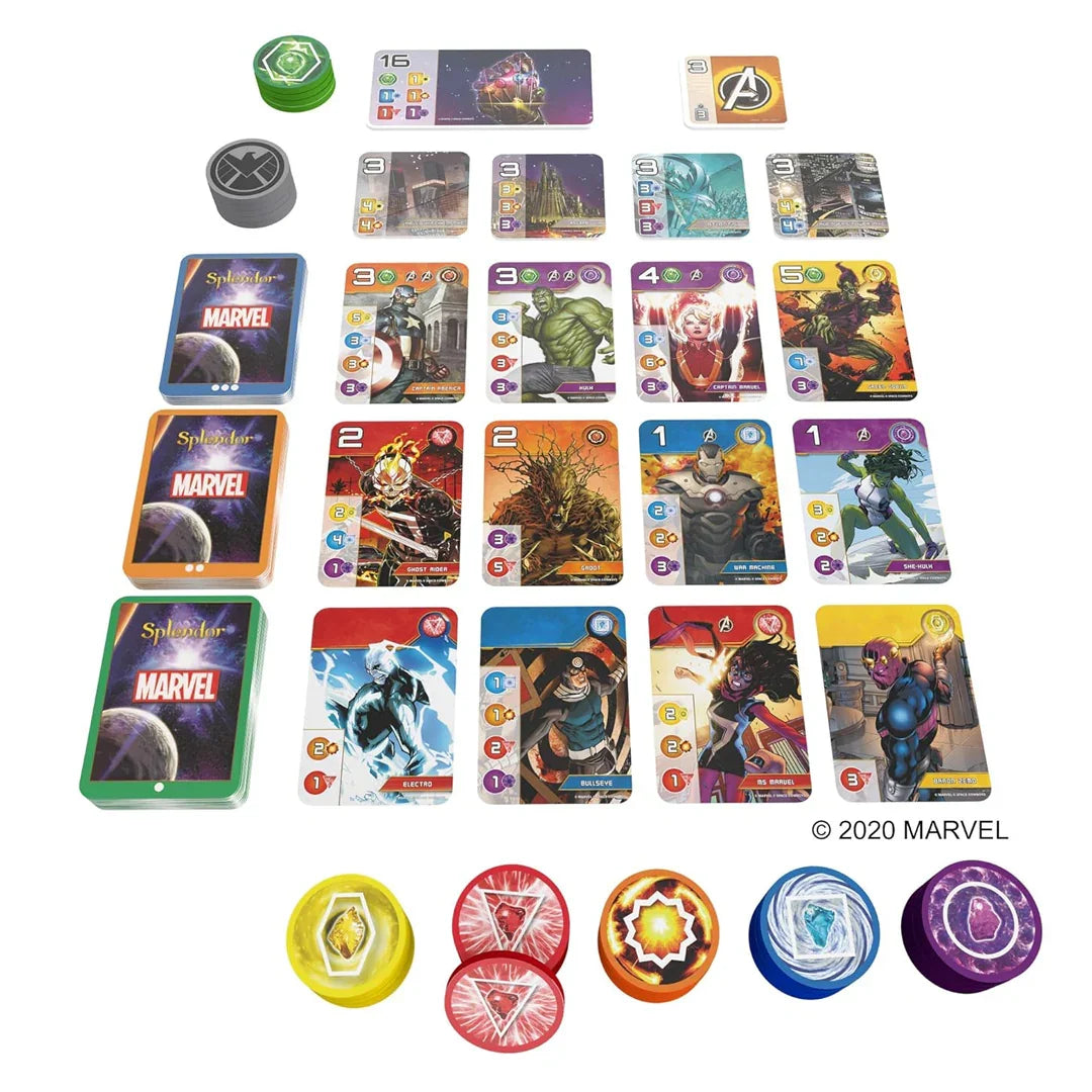 SPLENDOR MARVEL BOARD GAME - Jaiman Toys