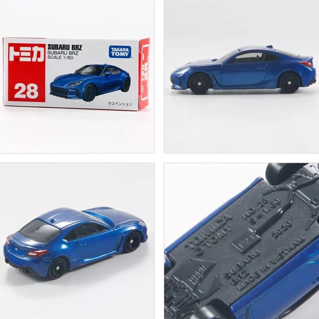 Takara TOMY Tomica No.28 Subaru Brz Blue - Jaiman Toys