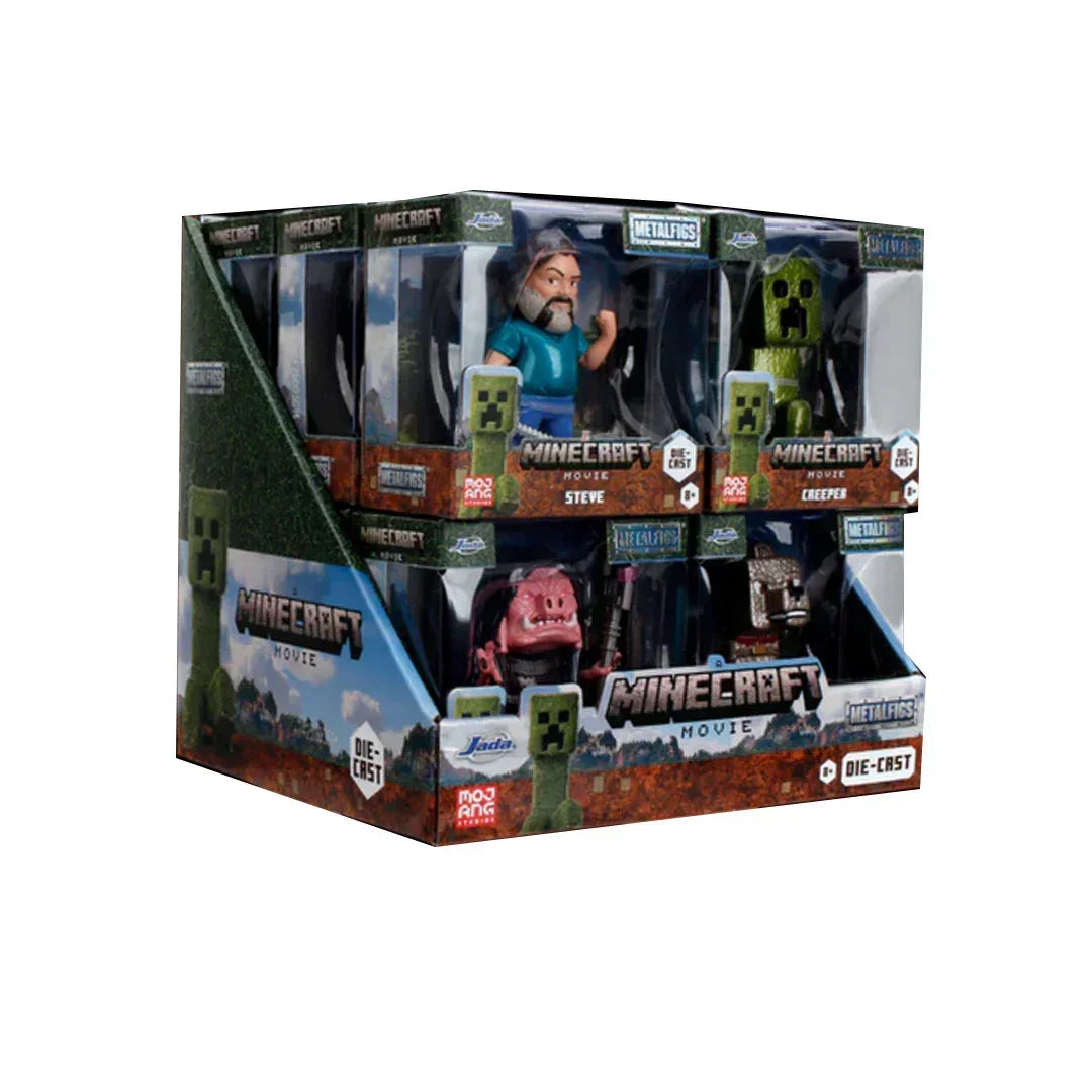 Jada Metalfigs Minecraft Movie 2.5-Inch Die-Cast Figures – Collectible Set- Malgosha
