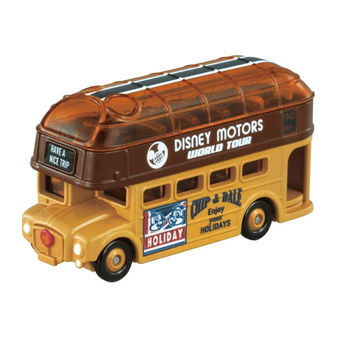 Takara Tomy Tomica Disney Motors World Tour Sunny Decker Chip & Dale - Jaiman Toys